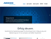 Tablet Screenshot of anedo.eu